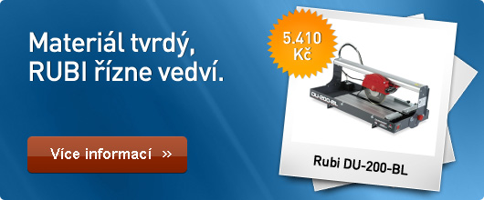 Stavební pila RUBI DU 200 BL